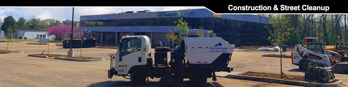 Lexington Kentucky's official Street Sweeping and Construction Cleanup service provider
